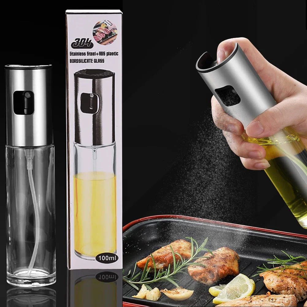 Olive Oil Sprayer Mister for Cooking Oil Spritzer Spray Bottle for Cooking Oil Mister Sprayer for Air Fryer Mini Kitchen Gadgets for Frying,Bbq,Salad,Baking,Roasting
